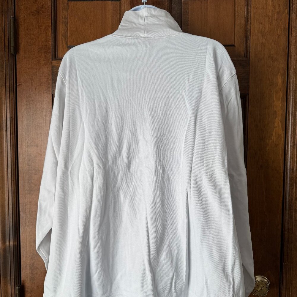 Lands' End White Turtleneck Top Size 2X (20W-22W) - Picture 8 of 11